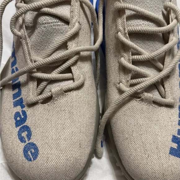 Adidas Humanrace NMD S1 Sneakers in Cream and Blue - Picture 7 of 7